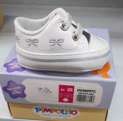 TÊNIS INFANTIL FEMININO - 1 AO 4 # 0018297C - PIMPOLHO