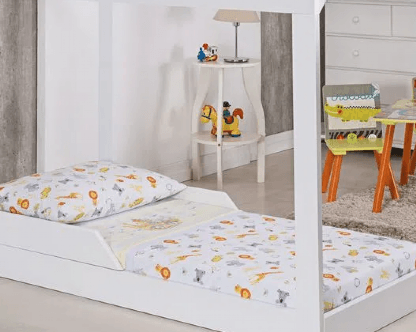 JOGO DE LENÇOL COM ELÁSTICO BABY JOY TRENDS # 04141215010003 - INCOMFRAL