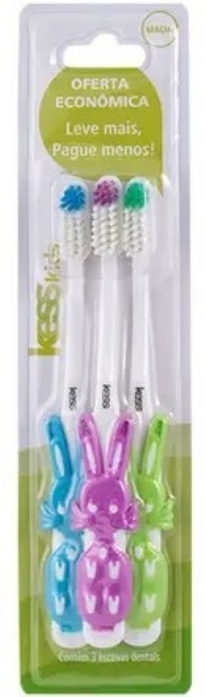 KIT ESCOVA DENTAL LEVE 3 PAGUE 2 # 2566 - RICCA MAESTRAL