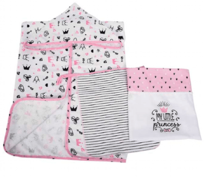 KIT BANHO COM 3 PEÇAS RBB REINO ENCANTADO # 324005 - MINASREY