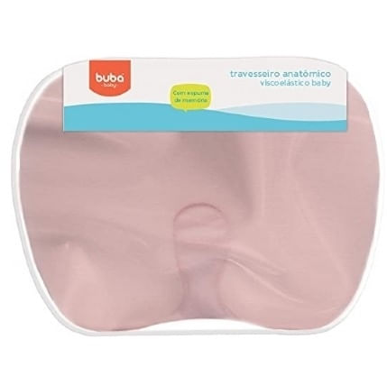 TRAVESSEIRO ANATÔMICO VISCOELÁSTICO BABY # 10698 - BUBA