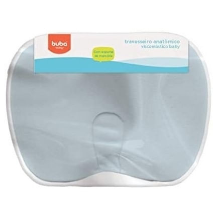 TRAVESSEIRO ANATÔMICO VISCOELÁSTICO BABY # 10699 - BUBA