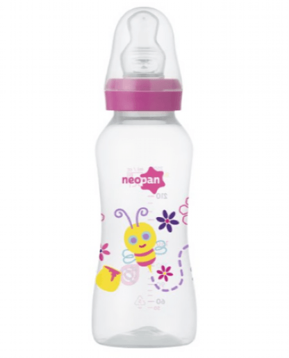 MAMADEIRA DECORADA ORTO - TAMANHO 2 - 250ML # 2152 - NEOPAN