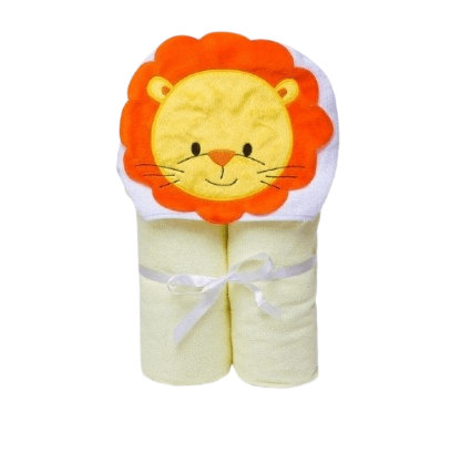 TOALHA FELPUDA FORRADA BICHINHOS LEAO # 19380673 - PAPI