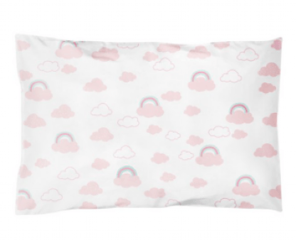 TRAVESSEIRO ESTAMPADO PAPI - 40X28CM - ARCO-ÍRIS # 29751495 - PAPI