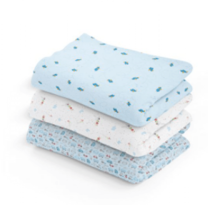 CUEIRO FLANELADO ESTAMPADO - 1,0Mx80CM - 3 UNIDADES # 41000375 - PAPI