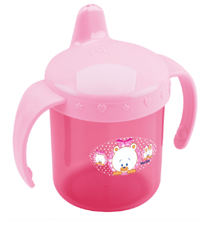 CANECA COM ALÇA FILHOTES 200ML # 7641-RSR - PETITA