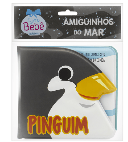 LIVRO AMIGUINHOS DO MAR - PINGUIM # 608586 - TODOLIVRO
