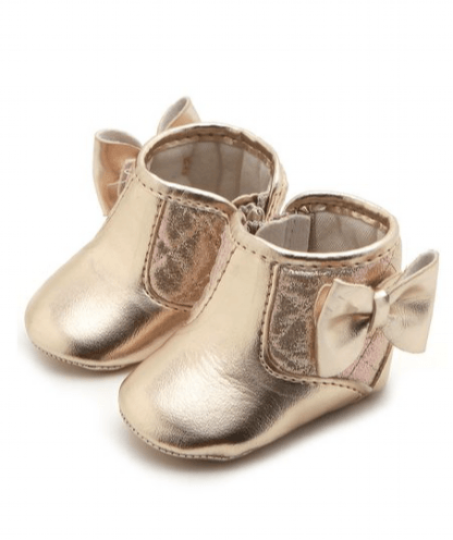 BOTA INFANTIL LAÇO DOURADA - 1 AO 4 # 0018658C - PIMPOLHO