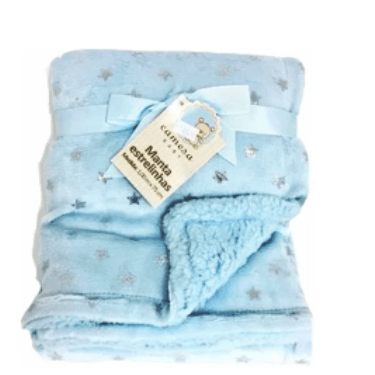 MANTA SHERPA FLANNEL ESTRELINHAS # 1.12610.01.1000 - CAMESA