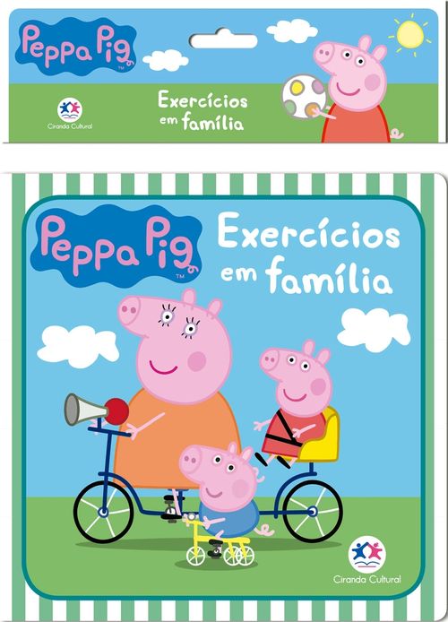 LIVRO EXERCÍCIOS EM FAMÍLIA -  PEPPA PIG # 83511 - CIRANDA CULTURAL
