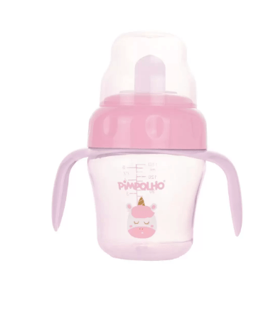 COPO DE TREINAMENTO COM ALÇA - 150ML - UNICORNIO # 0009634 - PIMPOLHO