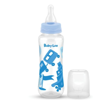 MAMADEIRA COLORIDA REDONDA - 240ML #00096 - A.M.(BABY LOO)