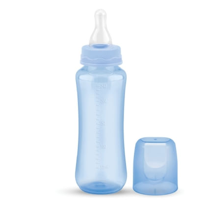 MAMADEIRA COLORIDA REDONDA - 240ML # 00102 - A.M.(BABY LOO)