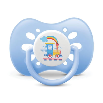 CHUPETA VENTILADA BICO SILICONE  ORTO - TAMANHO 1 # 00144 - A.M.(BABY LOO)