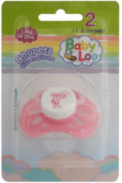 CHUPETA BICO SILICONE - ORTO - TAMANHO 1 # 00145 - A.M.(BABY LOO)