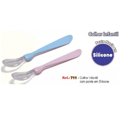 COLHER PONTA EM SILICONE PLUS # 711 - CEFISA