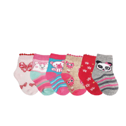 KIT MEIA COLORS - 6 PARES # 0501 - DELOS (YOU)