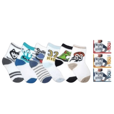 KIT MEIA INFANTIL- 6 PARES # 0556 - DELOS (YOU)