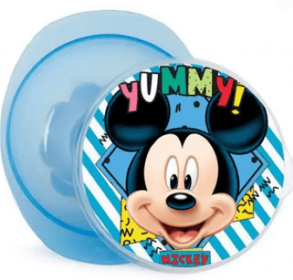 PRATO BOWL COM VENTOSA E TAMPA DECORADO # 01416 - DERMIWIL BABY GO