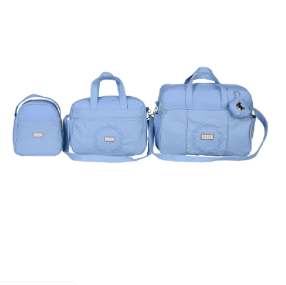KIT BOLSA TROCADOR FRASQUEIRA E TÉRMICA # 934 - ESPERA FELIZ