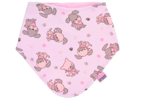 KIT BABADOR BANDANA - CACHORRINHO - 2 UNIDADES - TAMANHO ÚNICO # 1514 - EVERLY