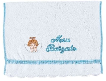 TOALHA MEU BATIZADO ANJO # 504 - EVERLY