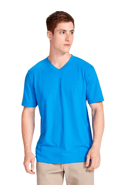 CAMISETA -  MASCULINA -  DECOTE  V-  WORLD - TAMANHO P AO XXG # 022BAX7EN - HERING