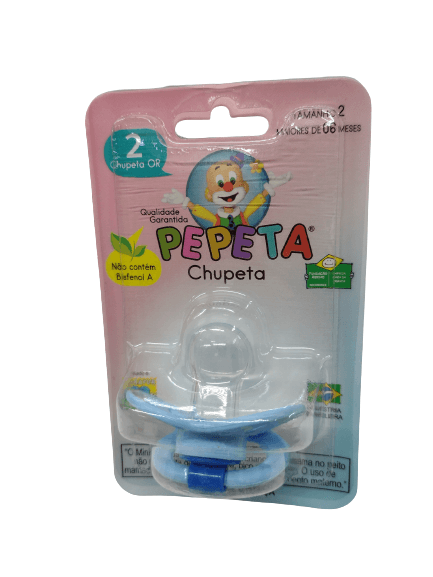 CHUPETA PLUS ORTO SILICONE TAMANHO 2  # 1123-OS - PEPETA