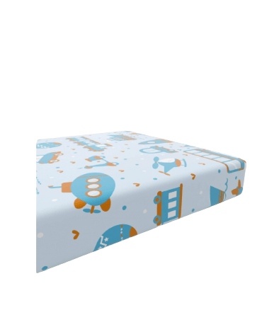 LENÇOL  COM ELÁSTICO ESTAMPADO # 03002001010006 - INCOMFRAL
