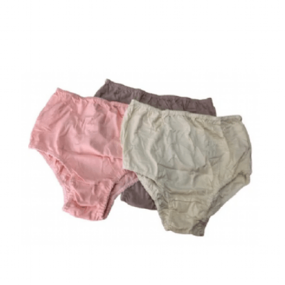 CALCINHA COM 3 UNIDADES MALHA LISA ADULTO # 910 - KELLYNHA