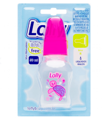 MINI MAMADEIRA 50ML # 2361-01-F - LOLLY BABY