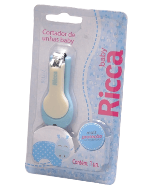 CORTADOR DE UNHA BABY COLORS # 1655 - RICCA MAESTRAL