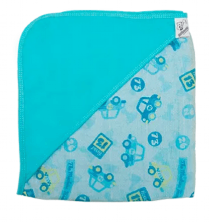 TOALHA FRALDA ESTAMPADA COM CAPUZ SEM FIGURA - 65X65 # 000276 - MAFESSONI