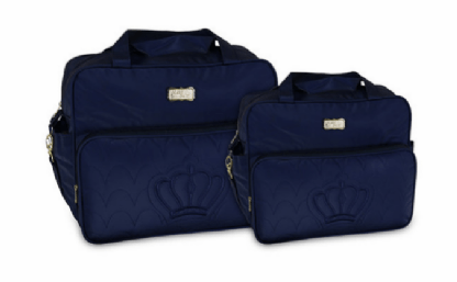 KIT BOLSA E FRASQUEIRA - BORDADA # 1017/18 - MAVE BABY