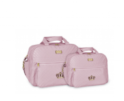 KIT BOLSA E FRASQUEIRA - COROA # 1023/24 - MAVE BABY