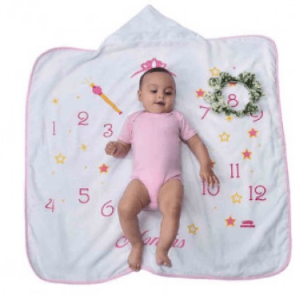 TOALHA MESVERSARIO FELPA MINI HERDEIROS # 6527 - MINASREY