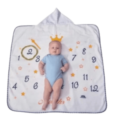 TOALHA MESVERSARIO FELPA MINI HERDEIROS # 6528 - MINASREY