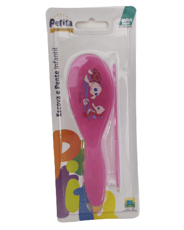 ESCOVA E PENTE - MAR COLORIDO # 7831-RSR - PETITA