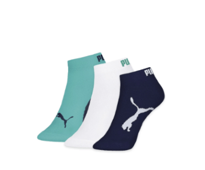MEIA SAPATILHA PUMA - 3 PARES - MASCULINO TAMANHO 29 AO 34 # 2710.001 - SELENE