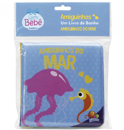 LIVRO BANHO - AMIGUINHOS DO MAR # 612484 - TODOLIVRO