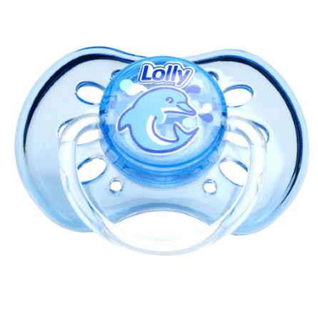 CHUPETA NATURE BICO ORTO SILICONE T.2 # 5215-01-M - LOLLY BABY