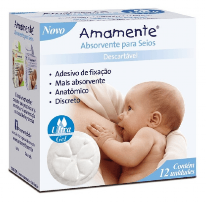 ABSORVENTE PARA SEIOS  - 12 UNIDADES # 0005-001/100130 - SEMINA