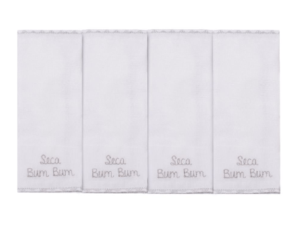 KIT SECA BUMBUM MAMI - 4 UNIDADES - 20CM X 20CM # 31681290 - PAPI