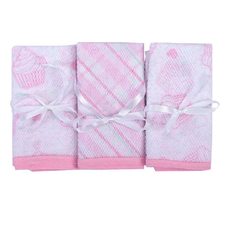 KIT SAQUINHO MATERNIDADE - BABY NICE - 3 UNIDADES # 346505 - MINASREY