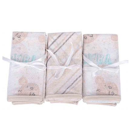 KIT SAQUINHO MATERNIDADE - BABY NICE - 3 UNIDADES # 346507 - MINASREY
