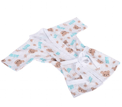 ROUPÃO ESTAMPADO - BABY NICE - 0 A 3 ANOS # 344307 - MINASREY