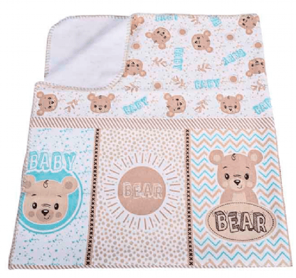 COBERTOR ESTAMPADO - BABY NICE - 70X90CM # 344607 - MINASREY