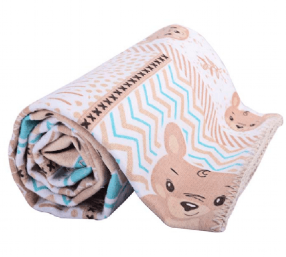 COBERTOR ESTAMPADO - BABY NICE - 0,90X1,10M # 344507 - MINASREY