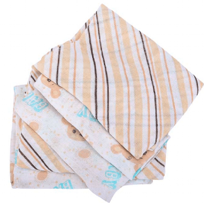 FRALDA COM BAINHA - BABY NICE - 70X65CM - 5 UNIDADES # 346607 - MINASREY